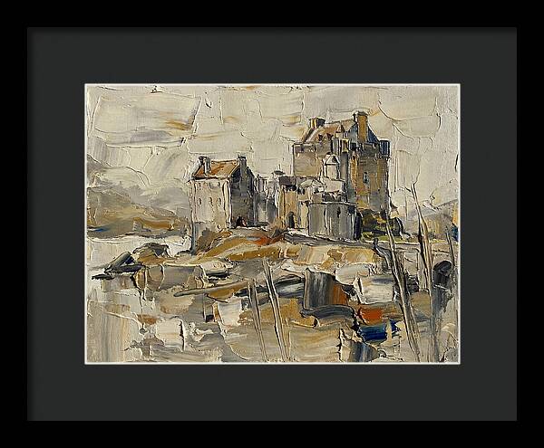 Stone Castle In Soft Hues