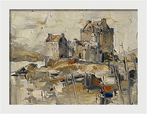 Stone Castle In Soft Hues