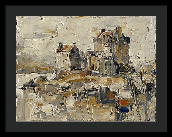 Stone Castle In Soft Hues