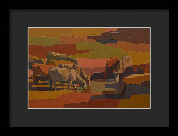 Stone Cattle By The Spring