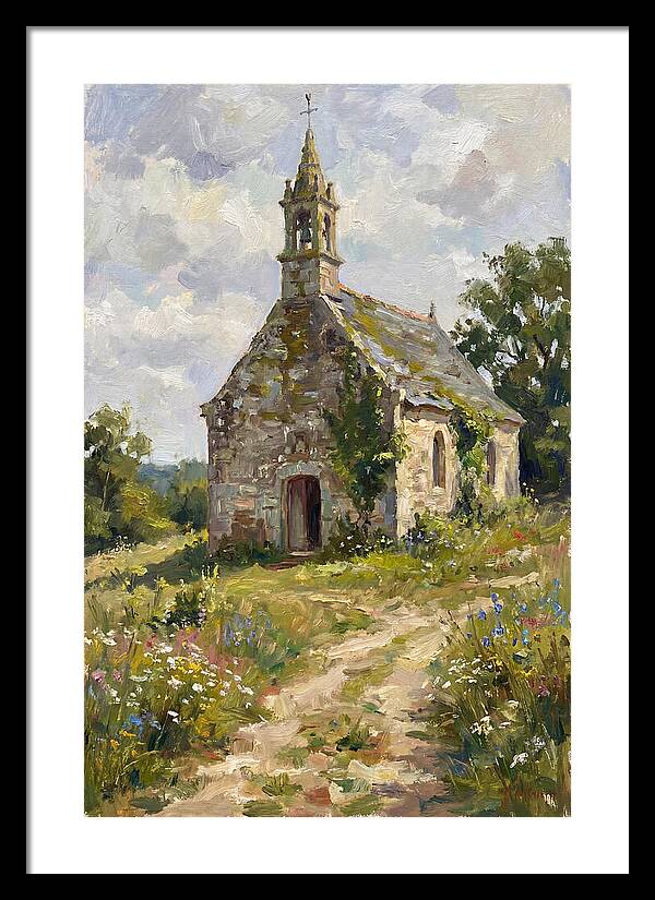 Stone Chapel Amidst Nature