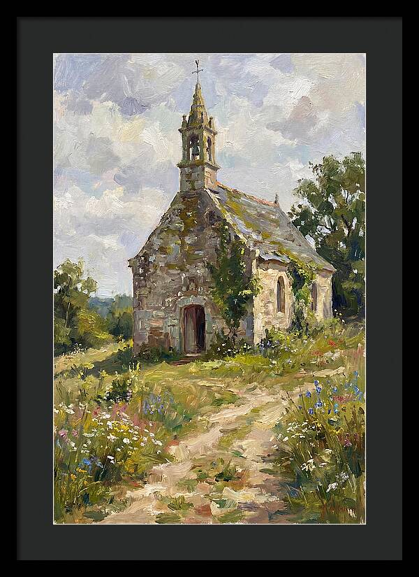Stone Chapel Amidst Nature