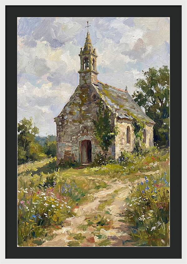 Stone Chapel Amidst Nature