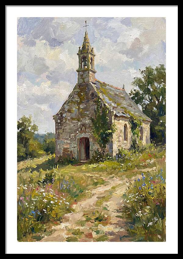 Stone Chapel Amidst Nature