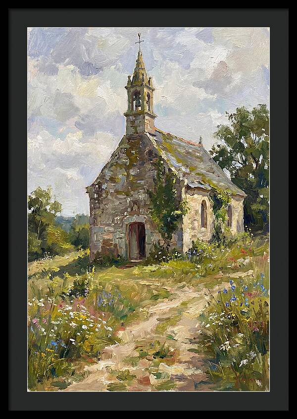 Stone Chapel Amidst Nature