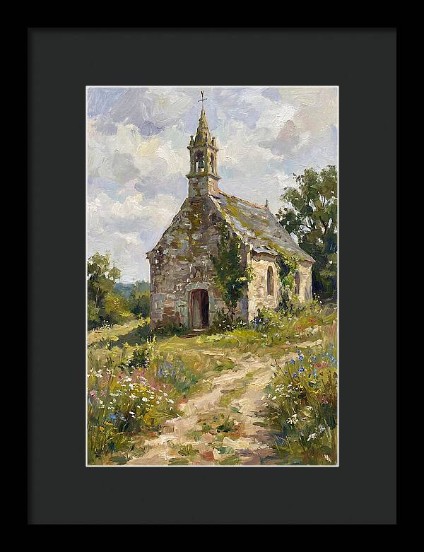 Stone Chapel Amidst Nature