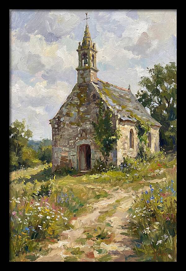 Stone Chapel Amidst Nature