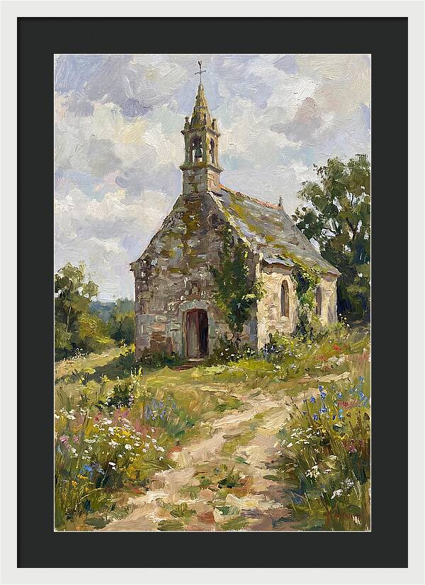 Stone Chapel Amidst Nature
