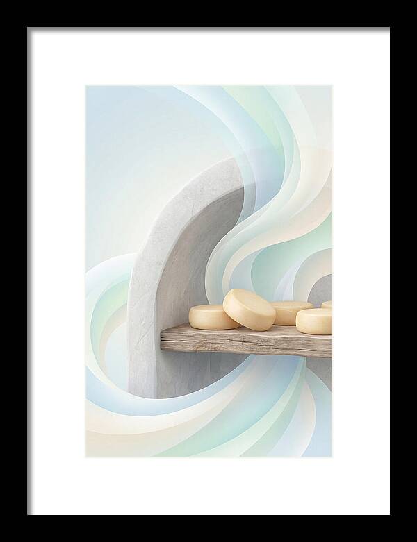 Stone Cheese Display