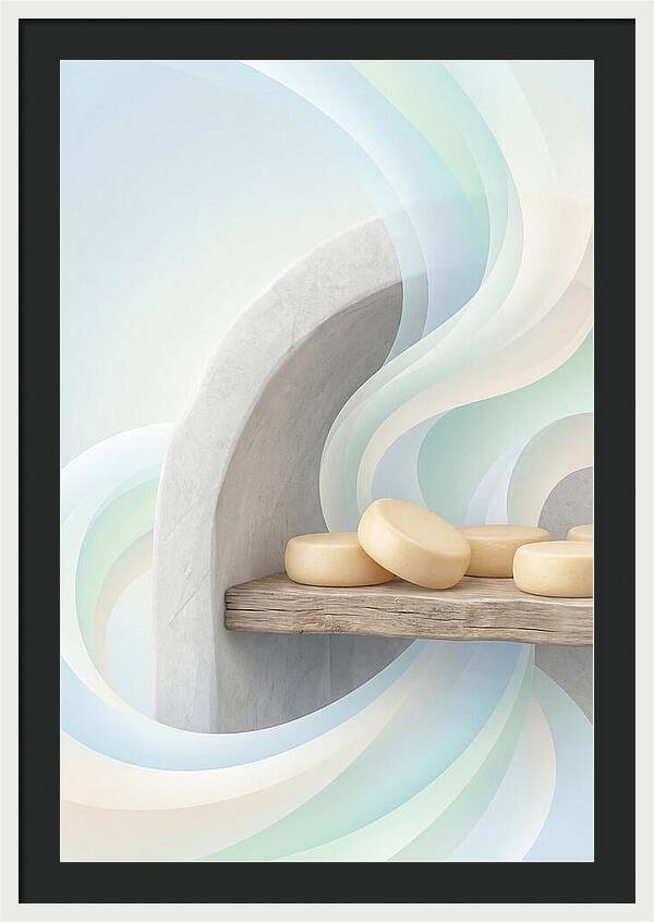 Stone Cheese Display