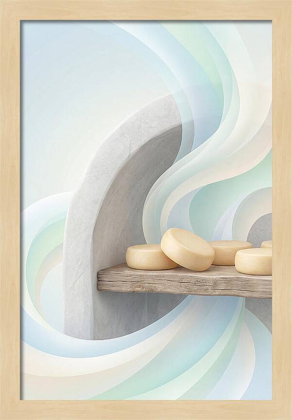 Stone Cheese Display