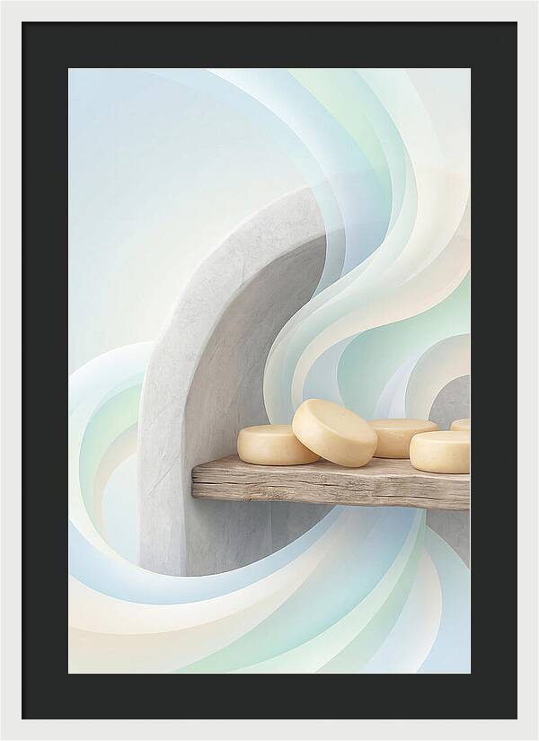 Stone Cheese Display