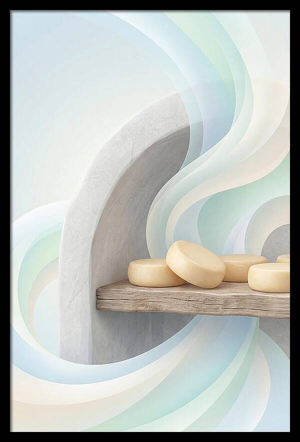 Stone Cheese Display