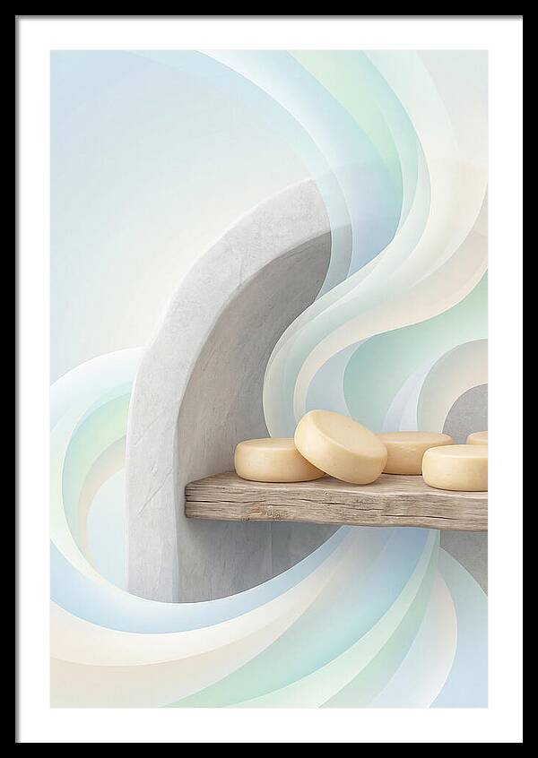 Stone Cheese Display