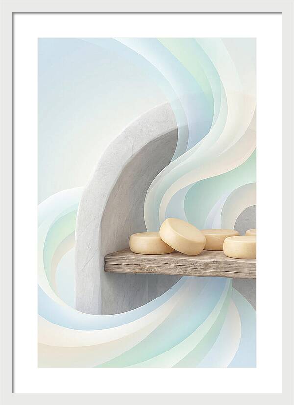 Stone Cheese Display