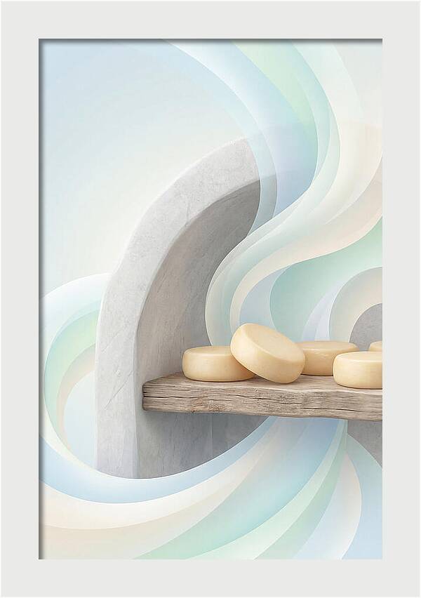 Stone Cheese Display