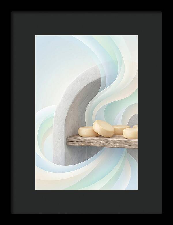 Stone Cheese Display