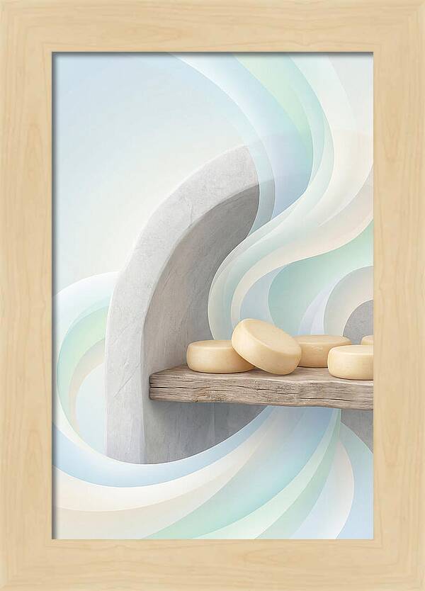 Stone Cheese Display