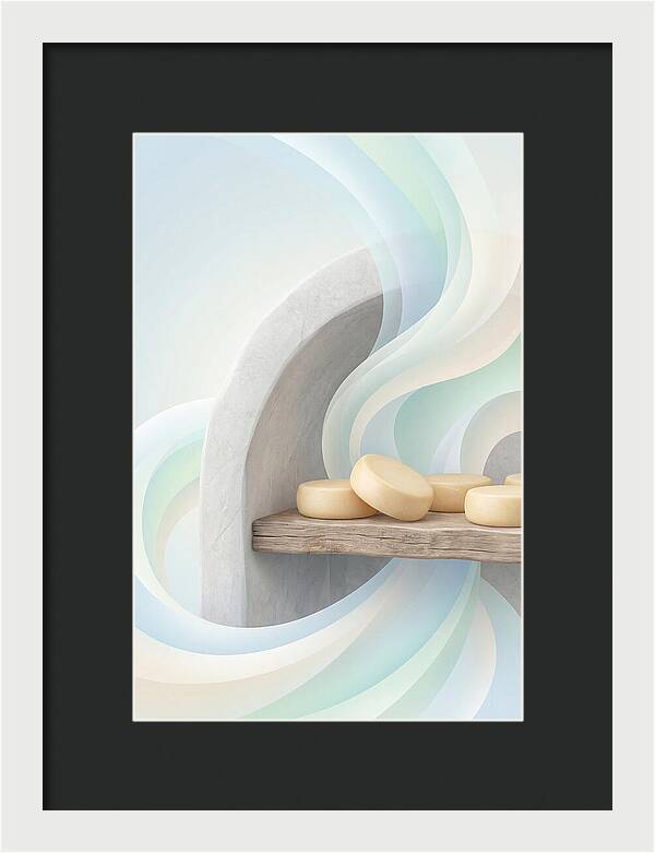 Stone Cheese Display
