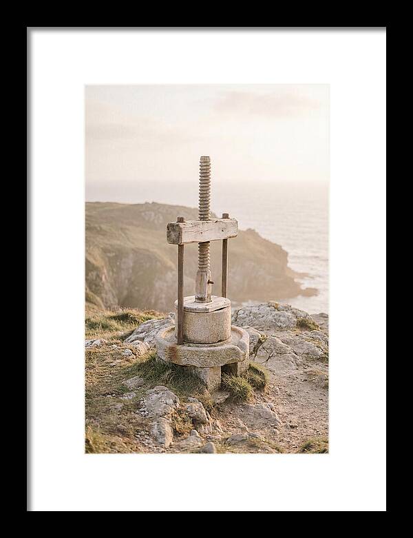 Stone Cider Press At Dusk