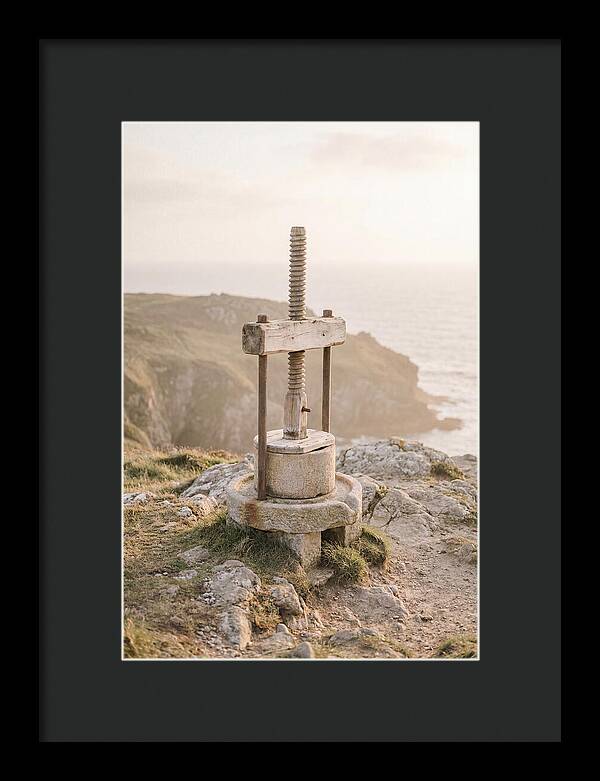 Stone Cider Press At Dusk