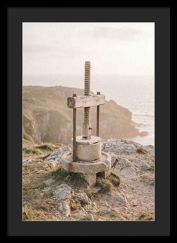 Stone Cider Press At Dusk