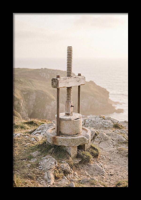 Stone Cider Press At Dusk