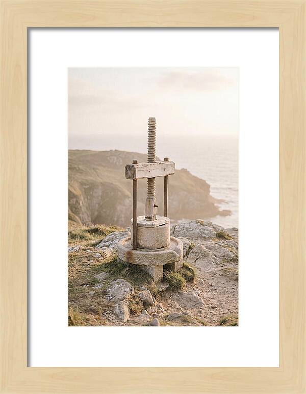 Stone Cider Press At Dusk
