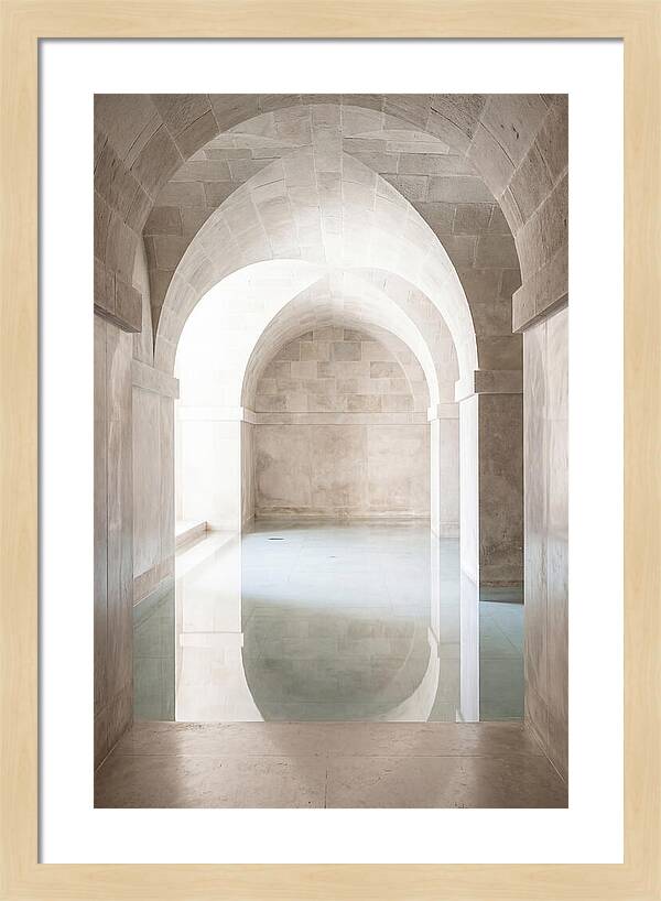 Stone Cistern With Arched Ceiling