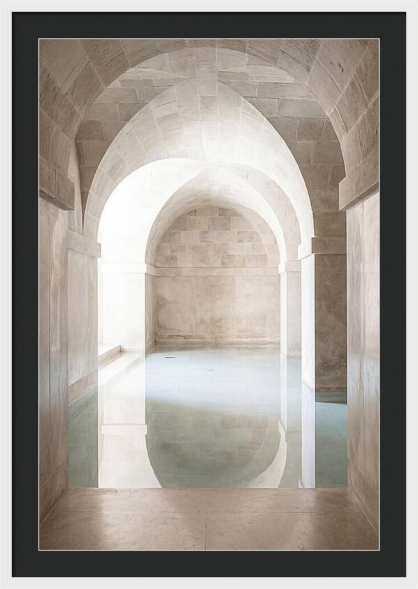 Stone Cistern With Arched Ceiling
