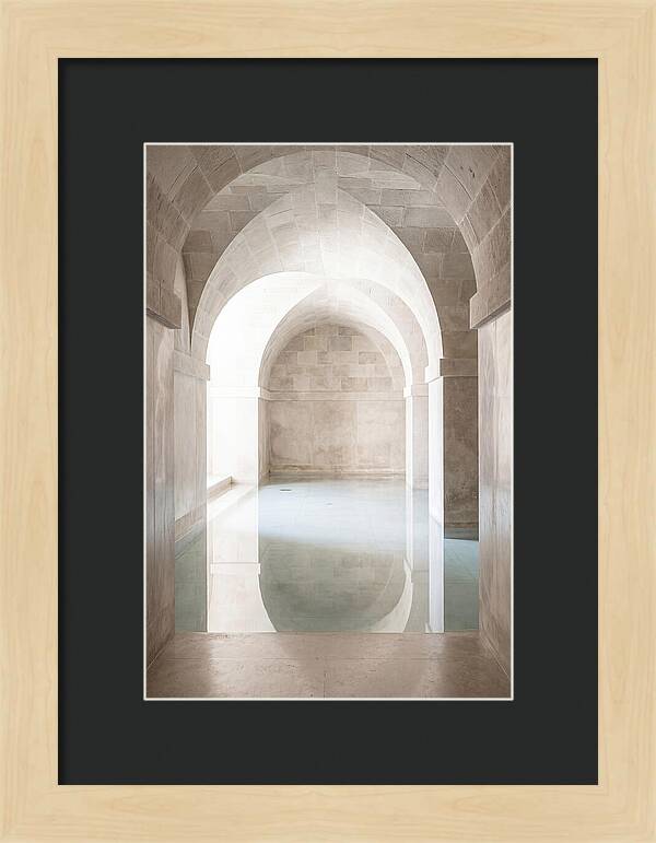 Stone Cistern With Arched Ceiling
