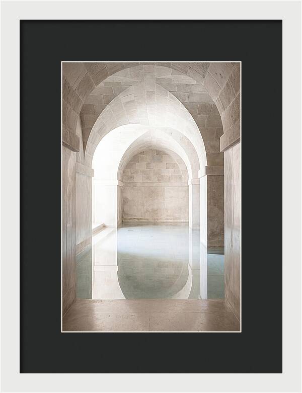 Stone Cistern With Arched Ceiling