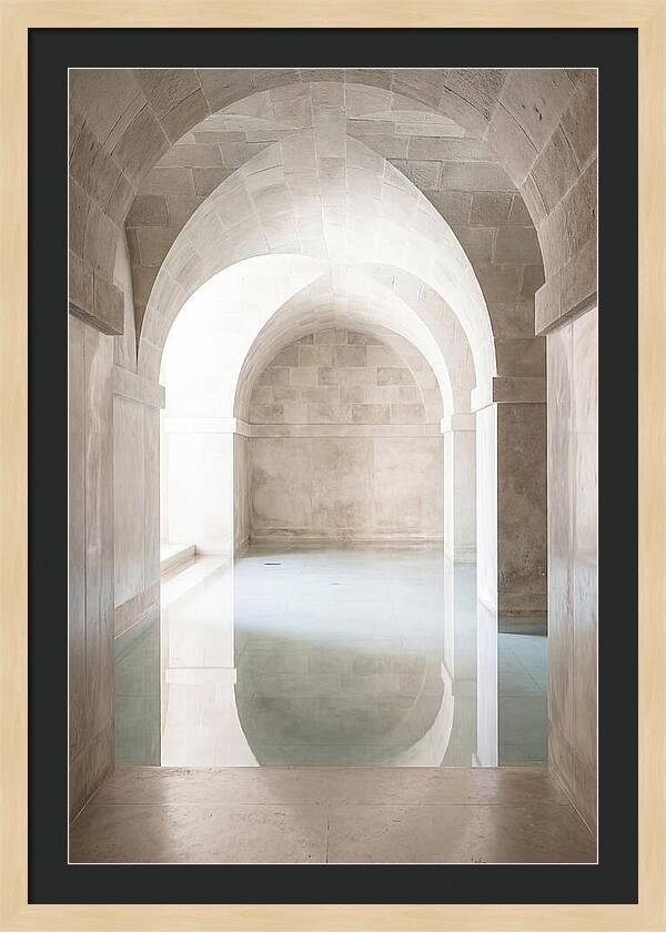 Stone Cistern With Arched Ceiling
