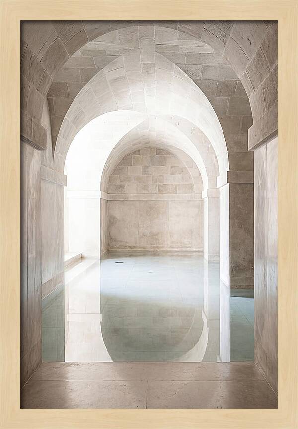 Stone Cistern With Arched Ceiling