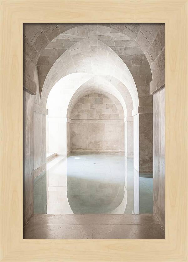 Stone Cistern With Arched Ceiling