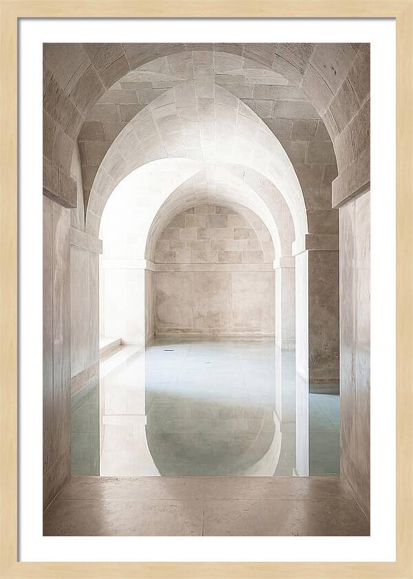 Stone Cistern With Arched Ceiling