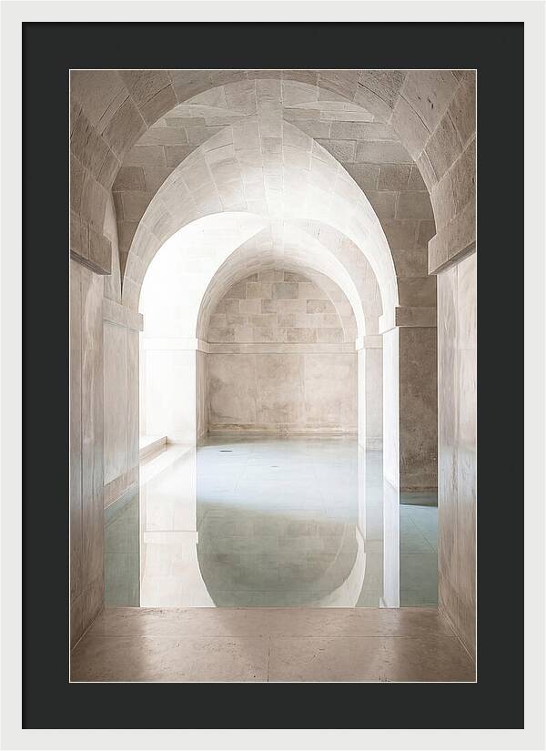Stone Cistern With Arched Ceiling