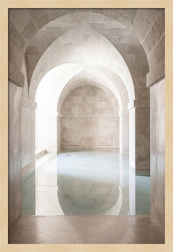 Stone Cistern With Arched Ceiling