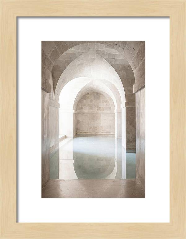 Stone Cistern With Arched Ceiling