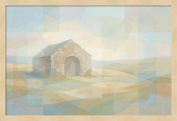 Stone Cow Byre With Arched Doorway