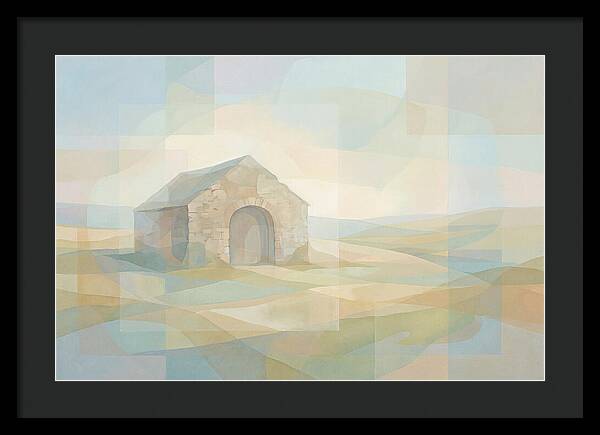 Stone Cow Byre With Arched Doorway