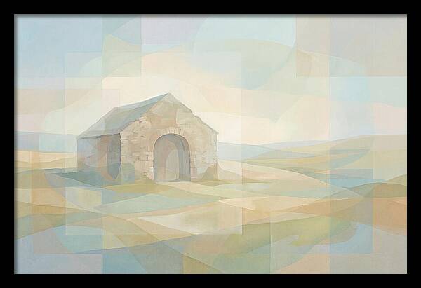 Stone Cow Byre With Arched Doorway
