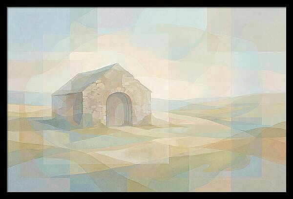 Stone Cow Byre With Arched Doorway