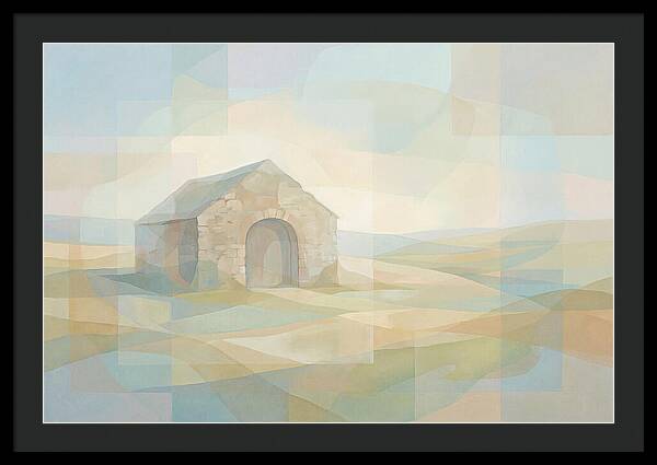 Stone Cow Byre With Arched Doorway