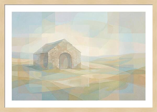 Stone Cow Byre With Arched Doorway