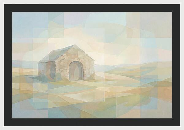 Stone Cow Byre With Arched Doorway