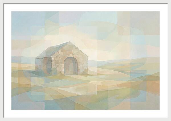 Stone Cow Byre With Arched Doorway