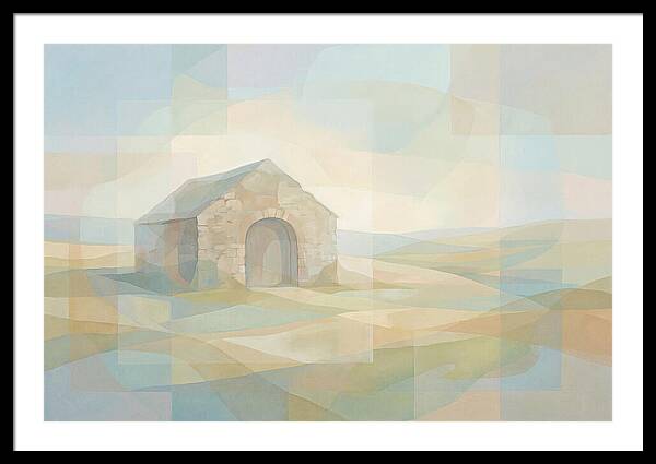Stone Cow Byre With Arched Doorway