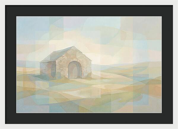 Stone Cow Byre With Arched Doorway