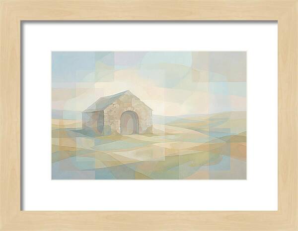 Stone Cow Byre With Arched Doorway